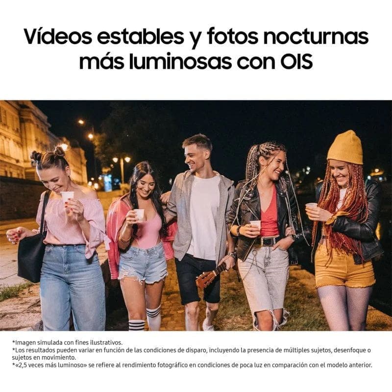 Samsung Galaxy A17 4G 4GB/128GB Negro , características de las fotos
