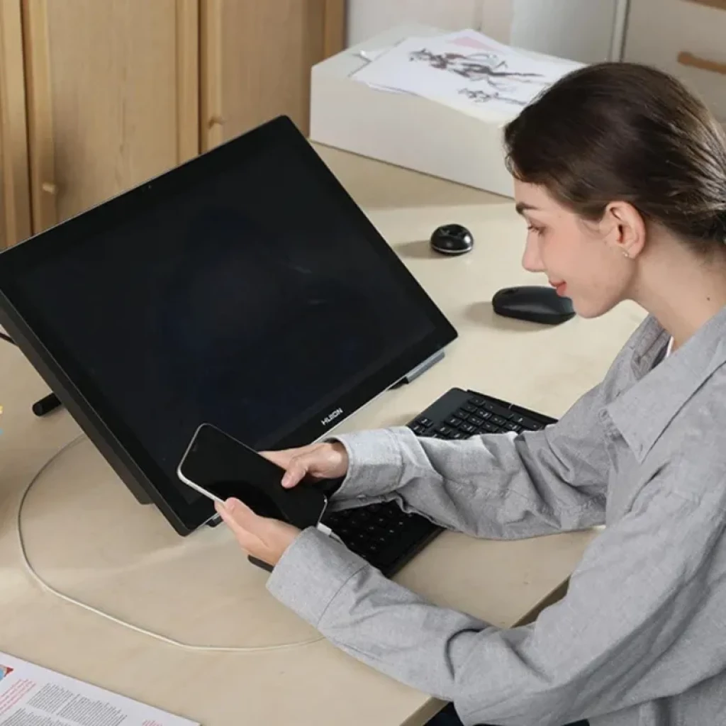 Huion Kamvas Studio 24 KS2401 - Mesa gráfica 24