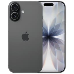 iPhone 17 512Go Noir - Version internationale, fini mat élégant, double caméra arrière proéminente, écran bord à bord avec îlot dynamique frontal