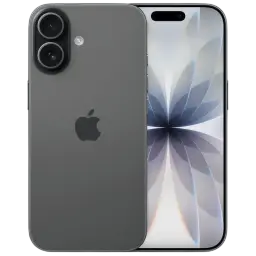 iPhone 17 256 Go Noir Version internationale avec écran bord à bord, double capteur arrière vertical, îlot avant pour caméra, finition mate élégante