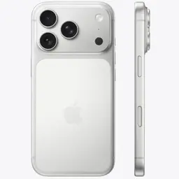 iPhone 17 Pro 256GB Plata, imagen lateral y trasera