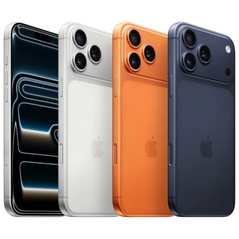 Colores de iPhone 17 Pro Max Plata
