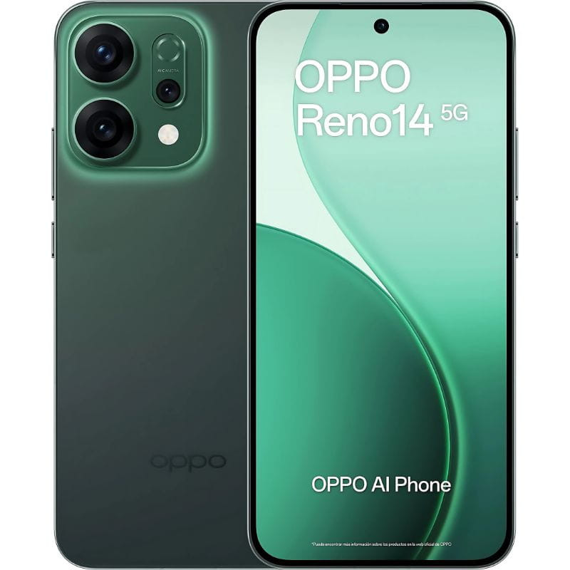 Oppo Reno14 5G 12GB/256GB Luminous Green - Item