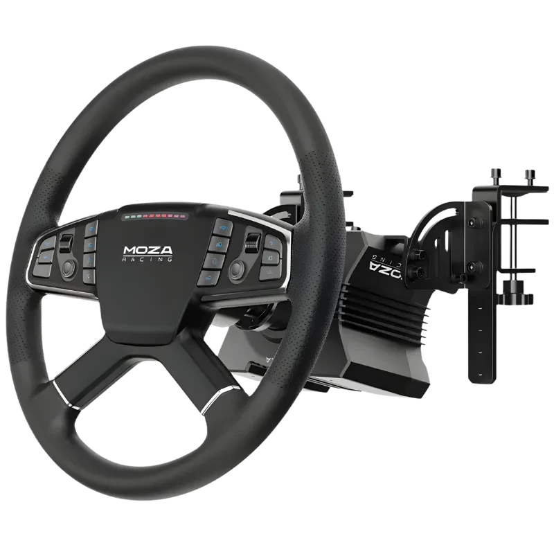 Moza R5 Trucking Bundle PC - Volante de Simulación con base directa de 5nm + Pedales - Ítem1