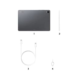Samsung Galaxy Tab S11 11" 12 GB/256 GB Wi-Fi 5G Cinza, conteúdo da embalagem