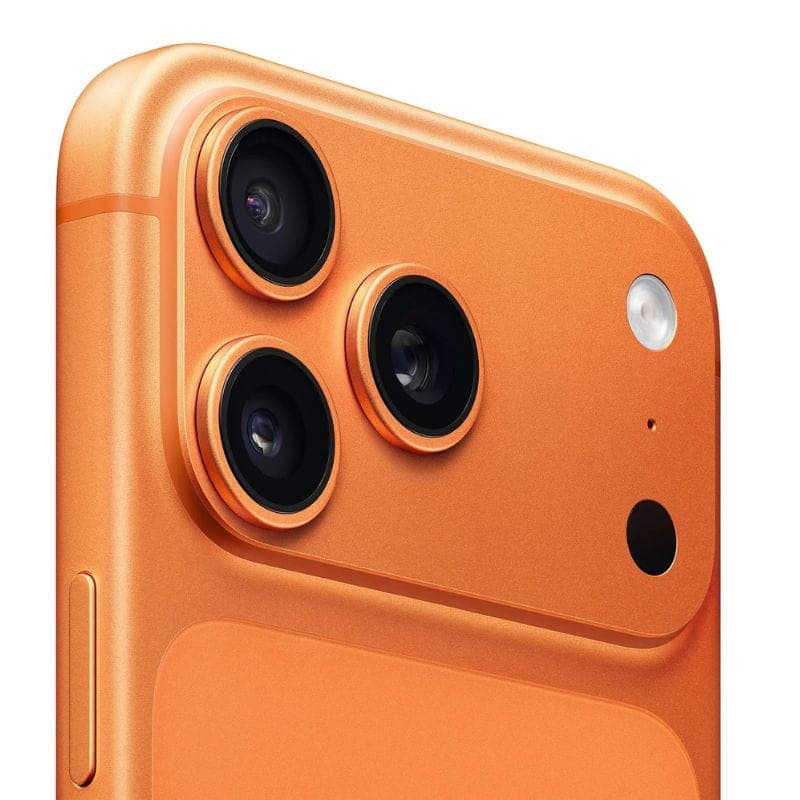 iPhone 17 Pro Max Cosmic Orange, imagem das câmaras