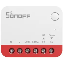 Mini-interrupteur intelligent ZigBee Sonoff MINI-ZBRBS, vue de face