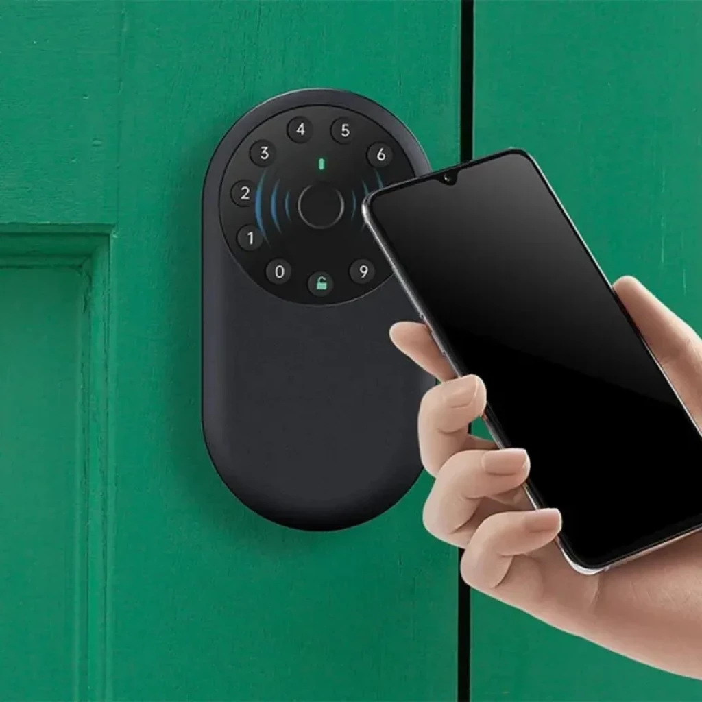 Lockin YEEUU K421 Caja fuerte inteligente con soporte para código de acceso - Ítem5