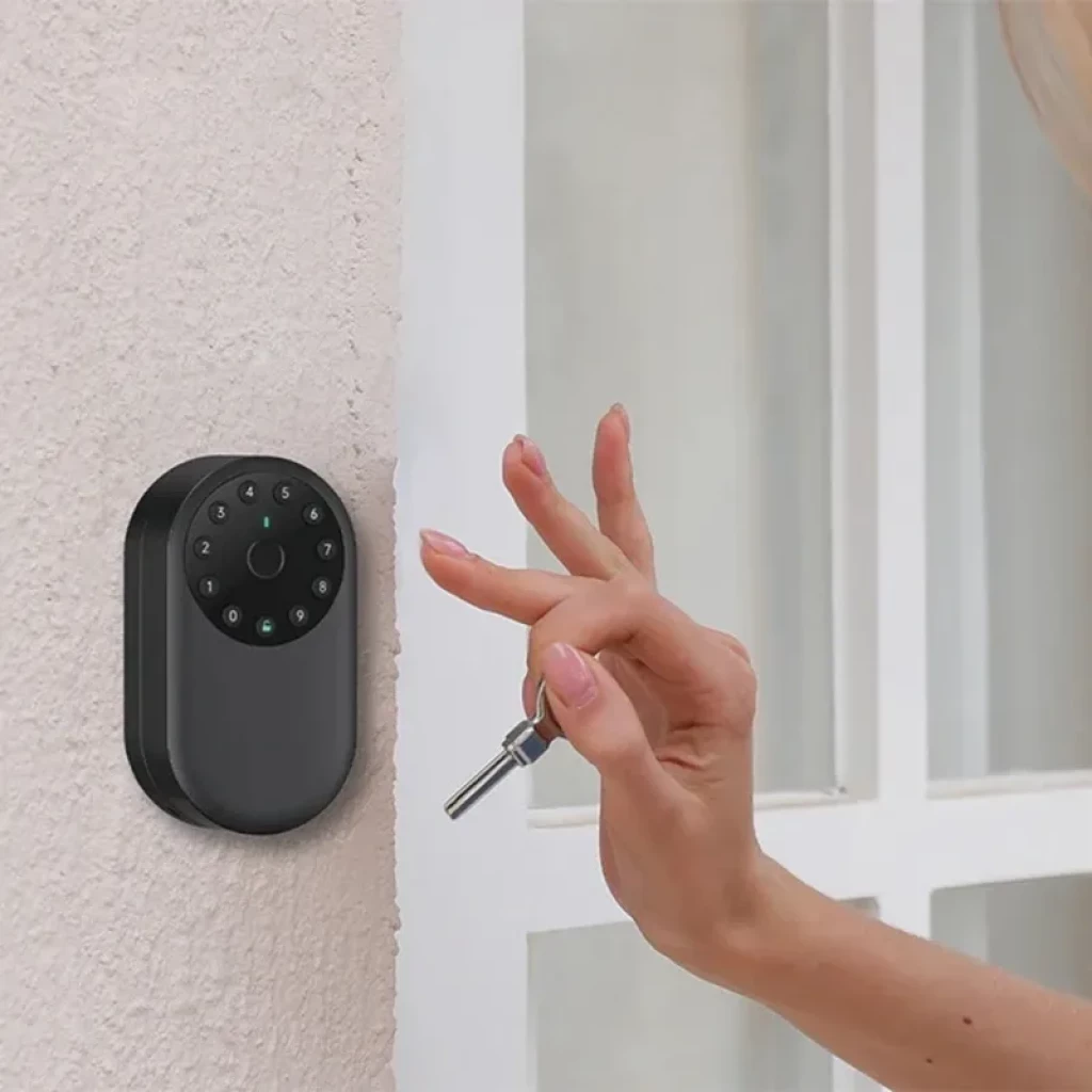 Lockin YEEUU K441 - Coffre-fort intelligent avec lecteur d'empreintes digitales et support pour code d'accès - Ítem6