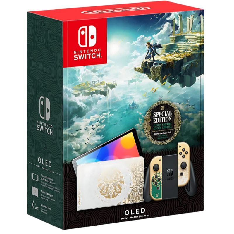 Nintendo Switch Oled Edição Zelda - Renovado Estado Premium - Item3
