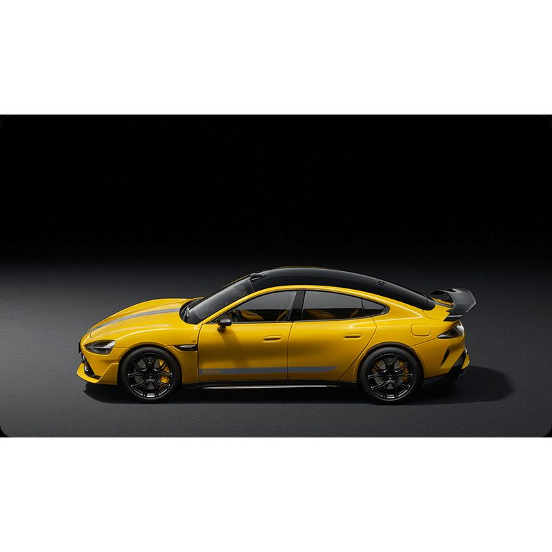 Xiaomi SU7 Ultra 1/18 Die-cast Model Car Amarelo Relâmpago - Item2