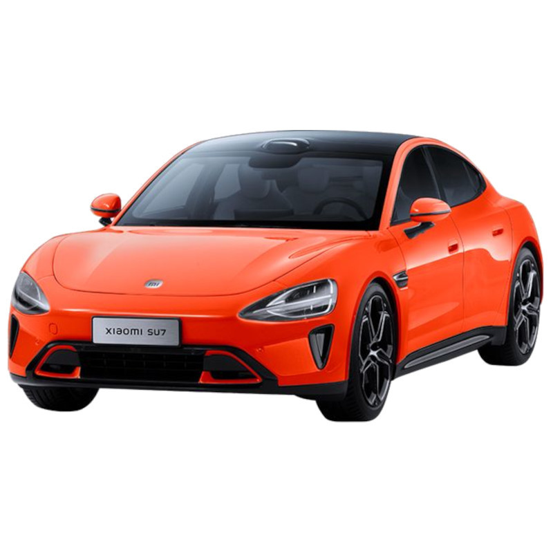 Xiaomi SU7 1/18 Die-cast Model Car Lava Laranja - Item