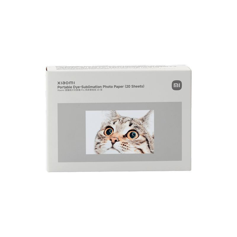 Xiaomi Portable Dye-Sublimation Photo Paper (20 Folhas) - Item1