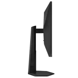 AOC 25G4SXU monitor de 25 pulgadas con perfil ultrafino, biseles mínimos y soporte ajustable robusto en color negro, ideal para setups de escritorio