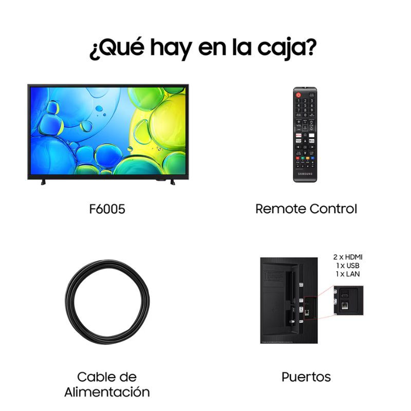 Samsung TU32F6005FK 32 Full HD LED Smart TV Negro - Ítem2