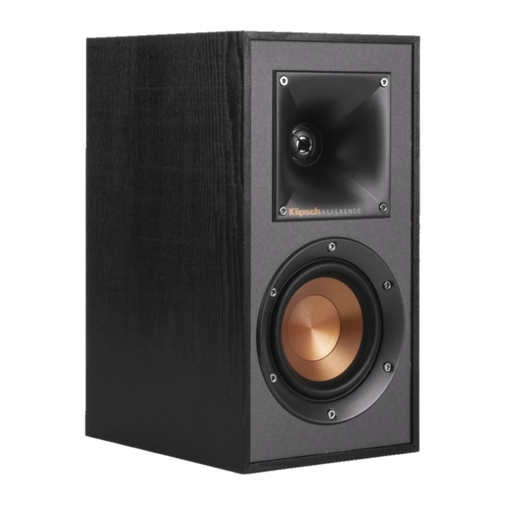 Klipsch R-41PM Reference Bluetooth Negro: par de altavoces de estantería negros con woofer cobre y tweeter Tractrix, diseño compacto y acabado texturizado - Ítem5