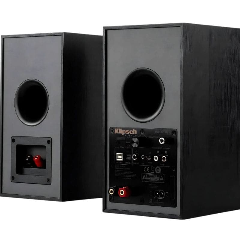 Klipsch R 41-PM Reference Black (paire), noir, image arrière