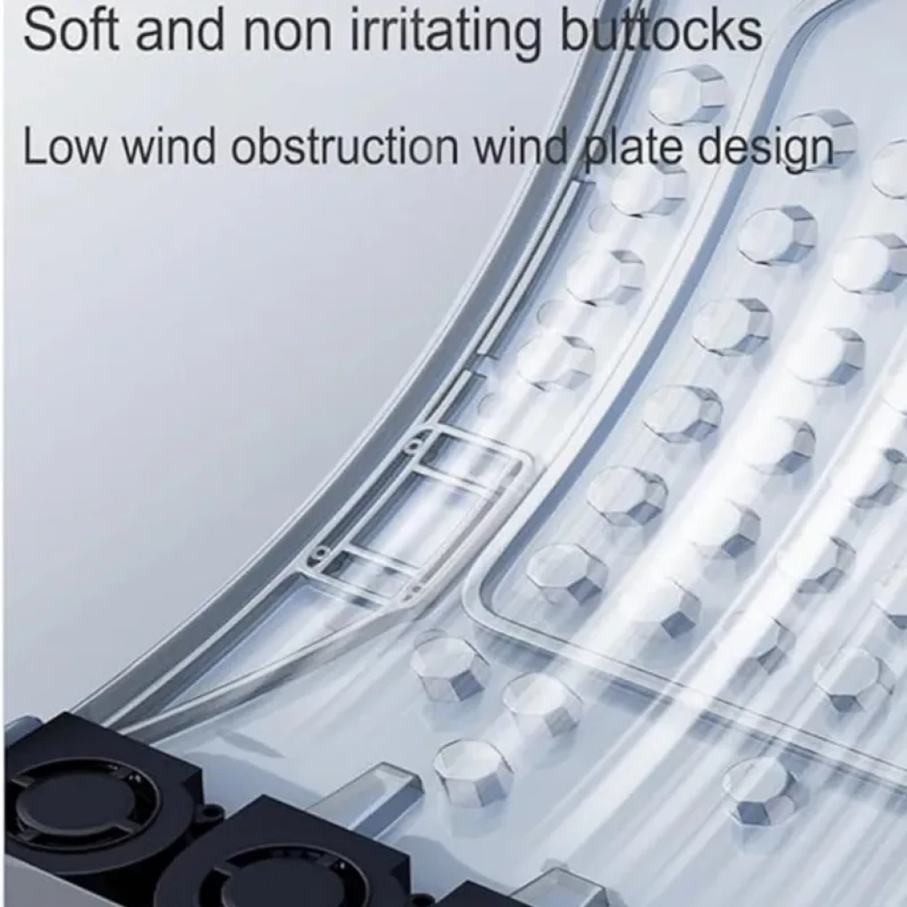 Protège-siège 24 V avec ventilation (16 ventilateurs) et fonction massage - Ítem5