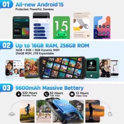Ulefone Rugking 4G 16GB/256GB Negro Rugged, sistema operativo y almacenamiento