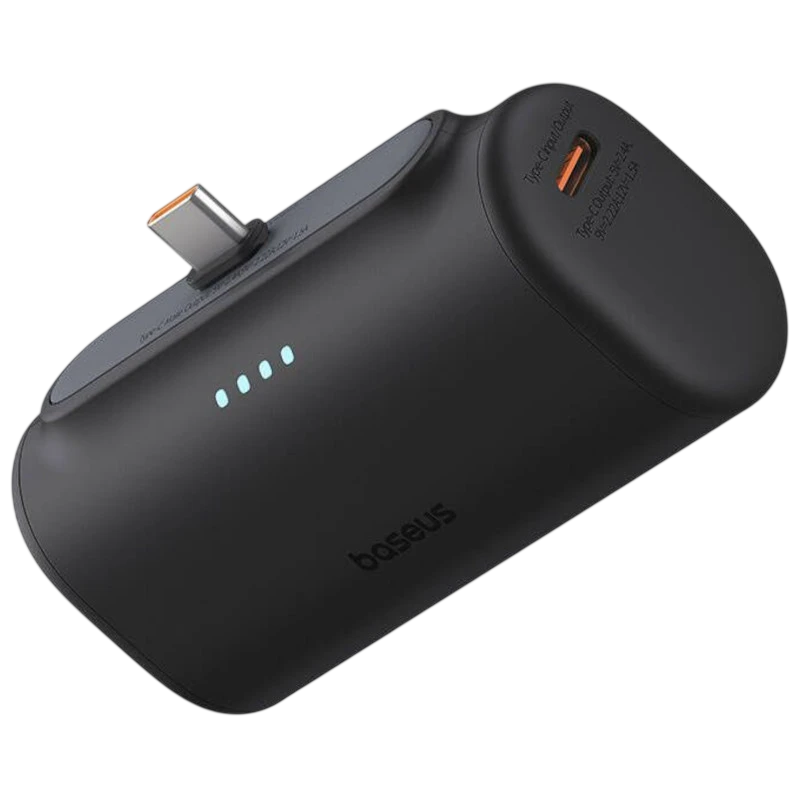 Powerbank OS-Baseus Compact IP 5000mAh 20W USB-C Negro - Ítem