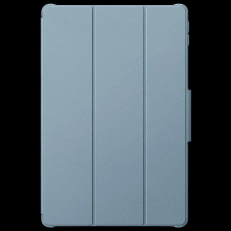 OnePlus Pad Lite Folio Case en color azul, funda tipo folio con cubierta tríptica plegable, ajuste delgado y bordes protectores para tablet