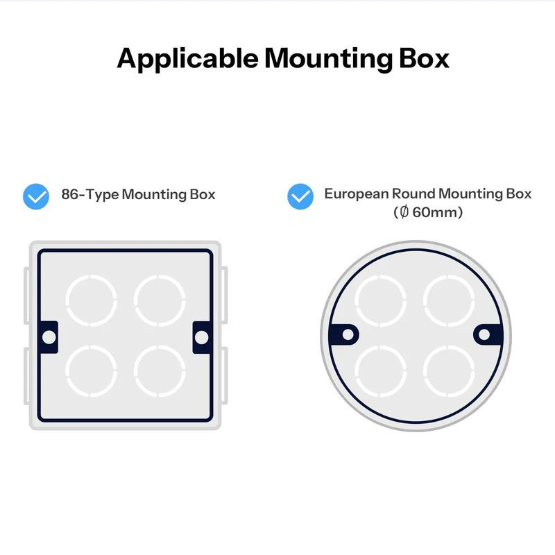SONOFF E1GSL Blanco - Carcasa de interruptor de pared inteligente - Ítem2