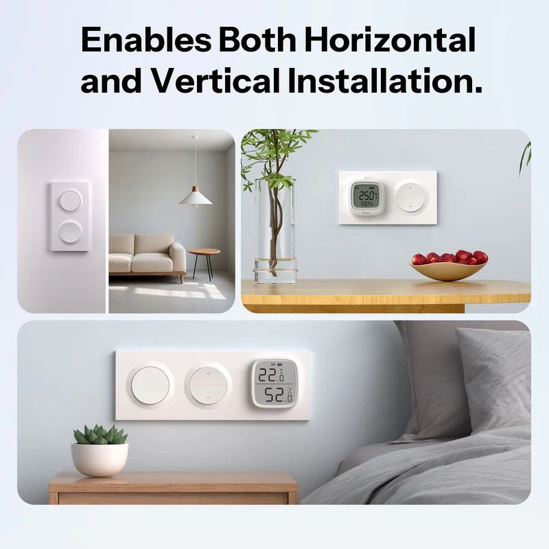 SONOFF EF2G Blanco - Marco doble para interruptores inteligentes de pared - Ítem1