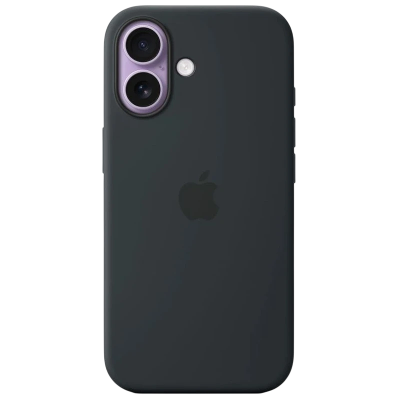 Coque en silicone avec Magsafe pour iPhone 17 - Noir - Ítem