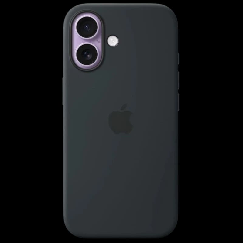 Funda de Silicona con Magsafe para iPhone 17 - Negro