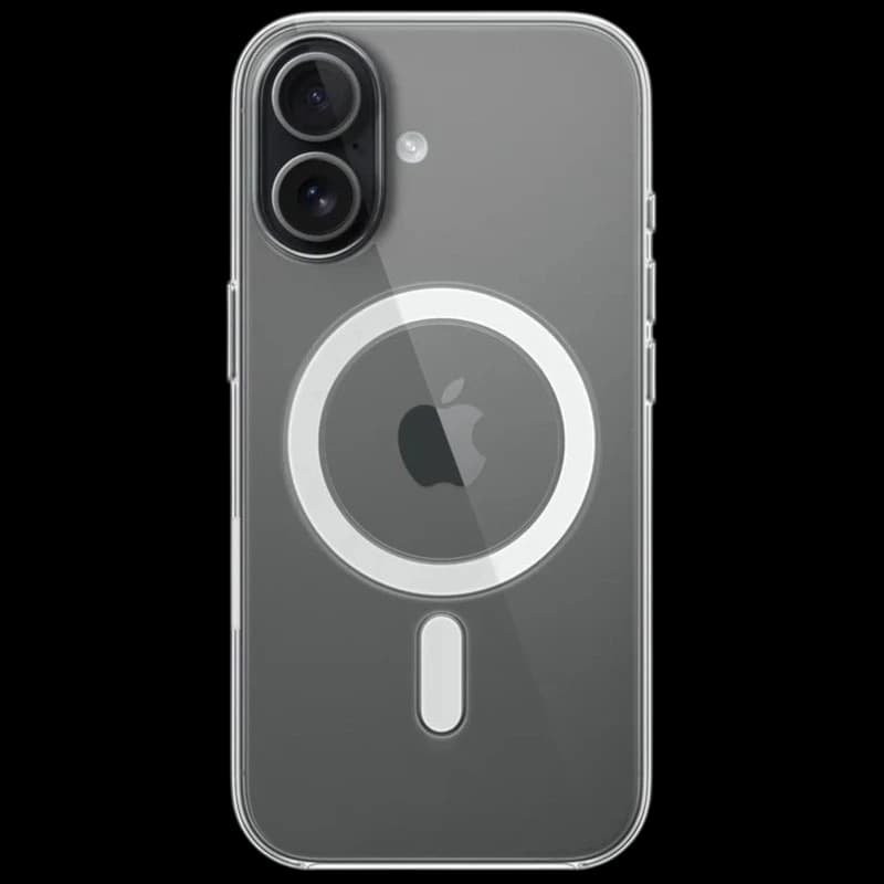 Capa com Magsafe para iPhone 17 - Transparente