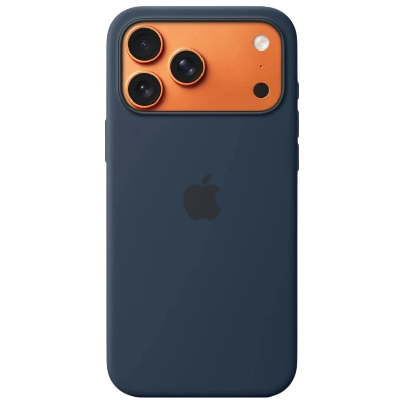 Capa de silicone com Magsafe iPhone 17 Pro Max - Meia-noite - Item