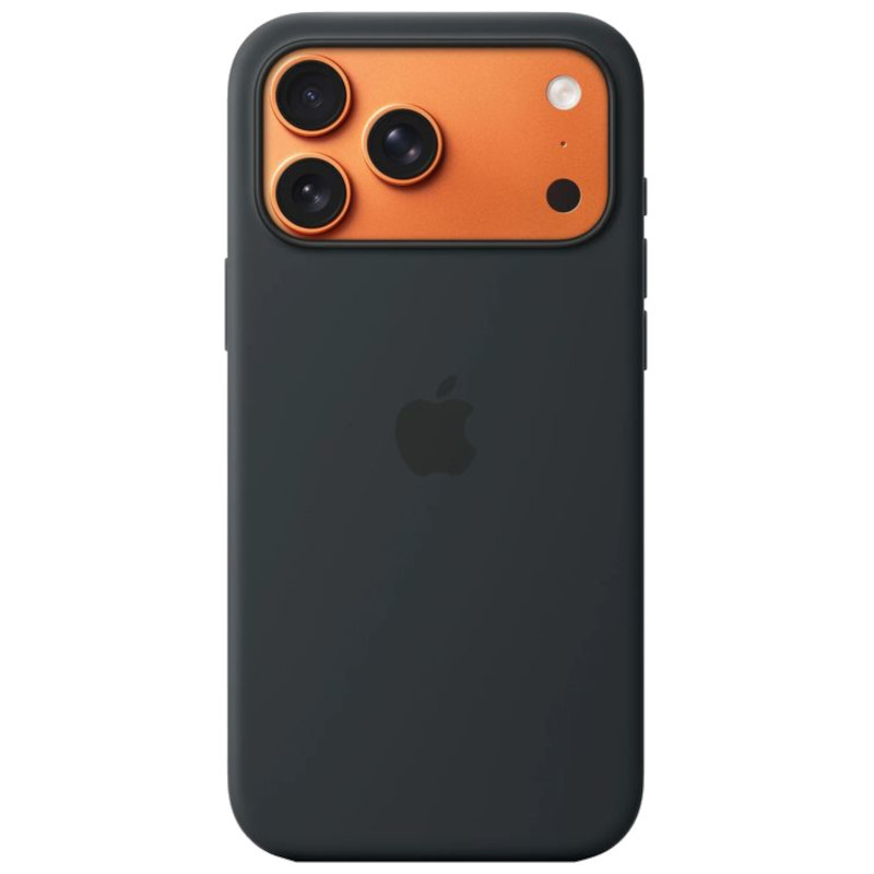 Capa de silicone com Magsafe para iPhone 17 Pro Max - Preto - Item