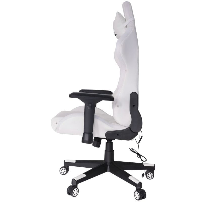 Chaise gaming PowerGaming Lilith RGB Blanc - Ítem3
