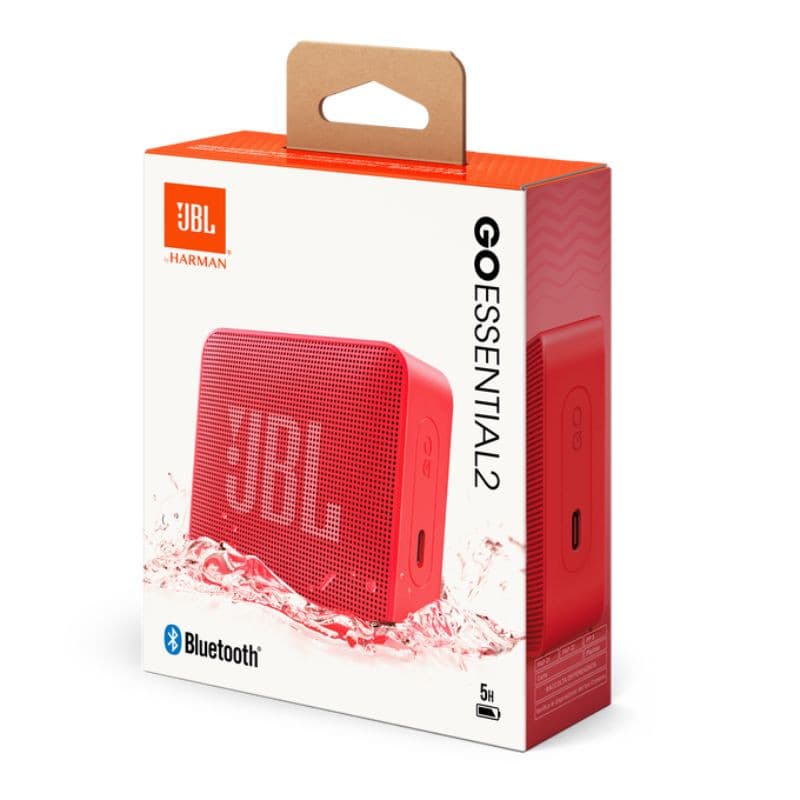 JBL GO Essential 2 Rouge dans son emballage