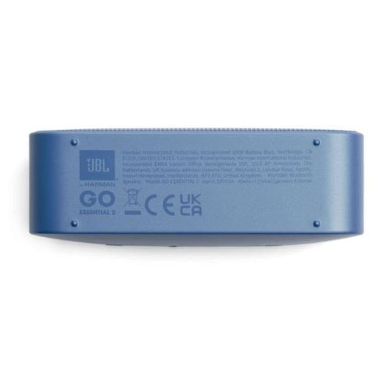 JBL GO Essential 2 Bleu vu d'en bas