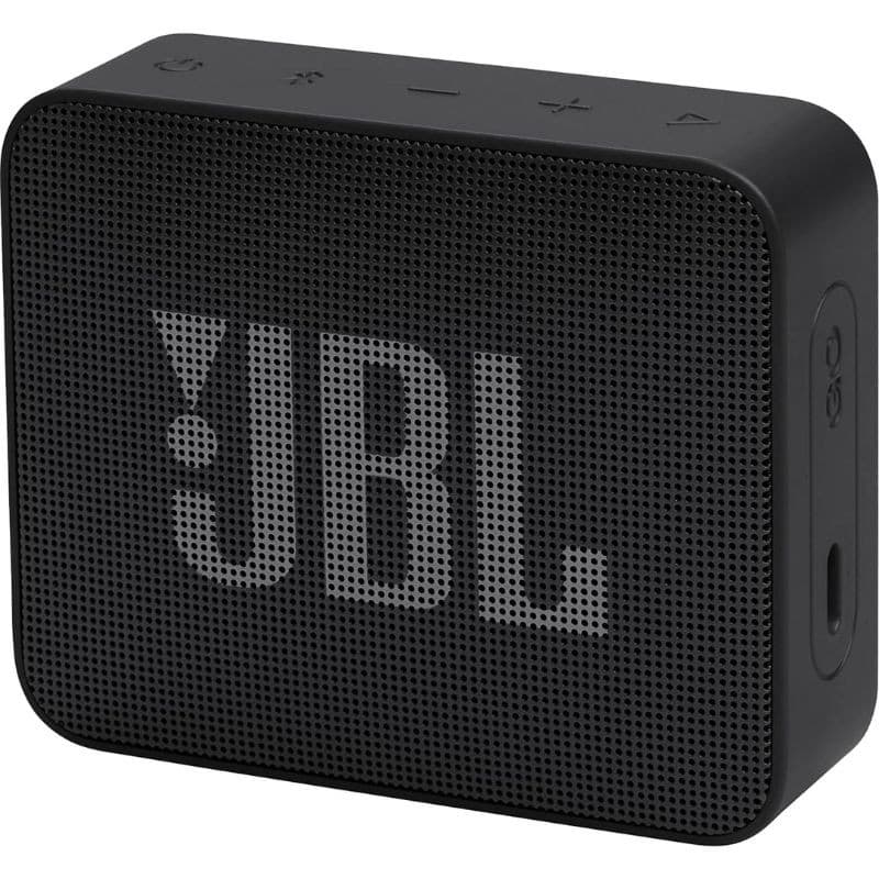 JBL GO Essential 2 Noir vue latérale des connecteurs