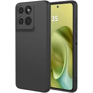 Funda Square Liquid Premium negra para Motorola Moto G86 