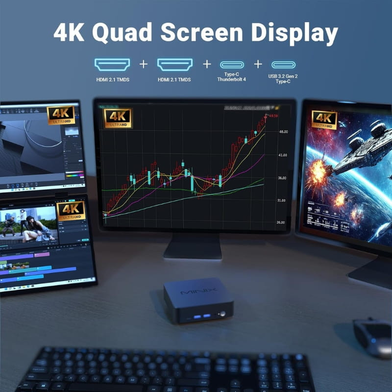 Minix N512 Intel Core i5 12600H 16Go/1To - Ítem5