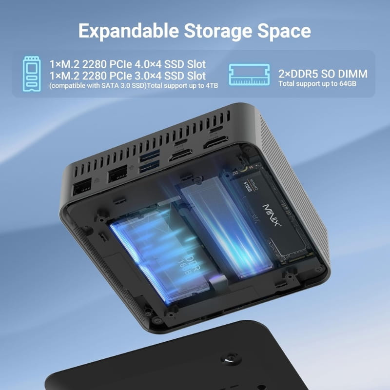 Minix N512 Intel Core i5 12600H 16Go/1To - Ítem7