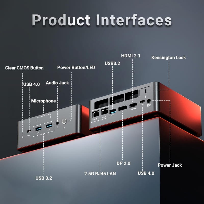 Minix ER937-AI AMD Ryzen AI 9 HX370 32GB/1TB - Ítem9