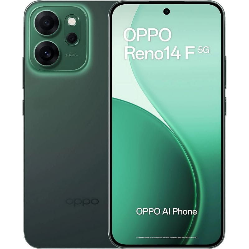 Oppo Reno14F 5G 8GB/256GB Verde - Ítem