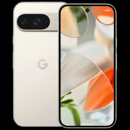 Google Pixel 9 5G 256GB Porcelana Renovado Estado Excelente con pantalla sin bordes, cámara dual horizontal y acabado porcelana elegante