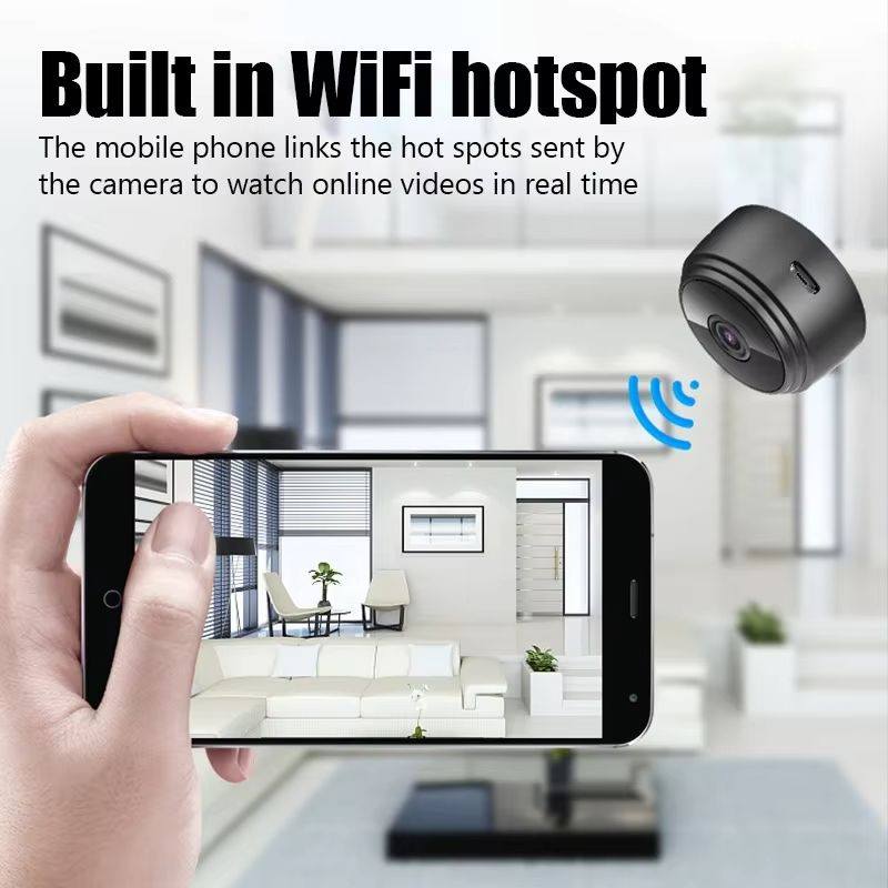 Mini câmara A9 HD 1080P WiFi - Item3
