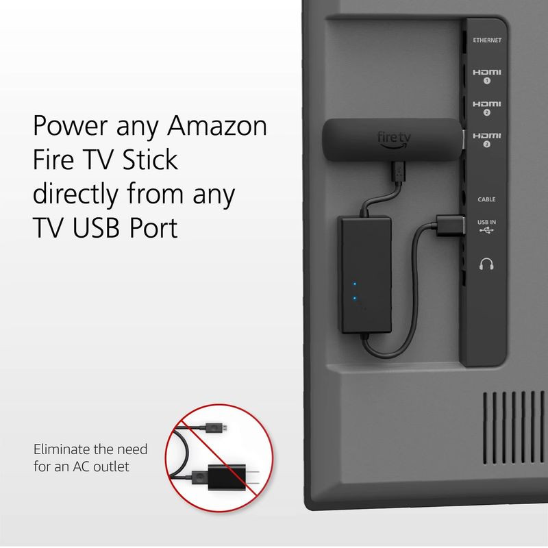 Cable USB de corriente para el Amazon Fire TV - Ítem4