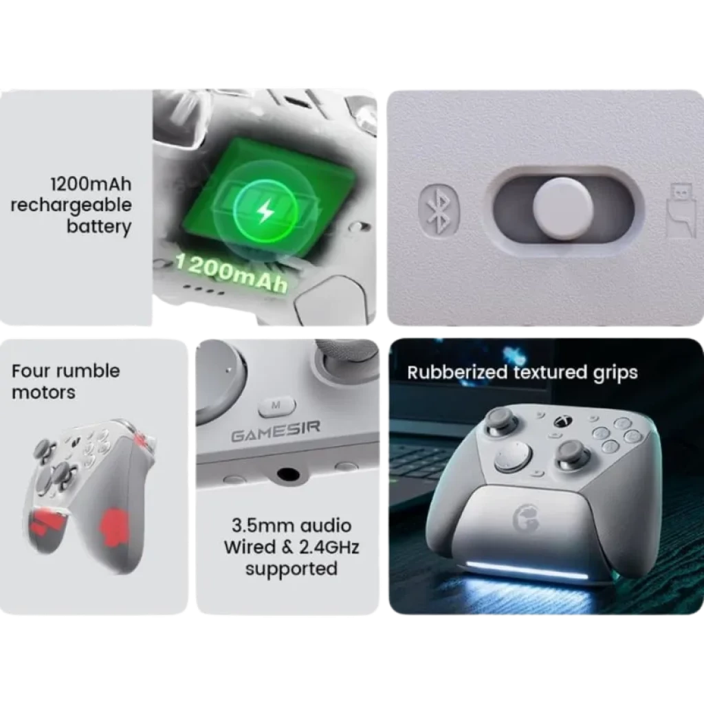 Mando GameSir G7 Pro Blanco - Ítem9