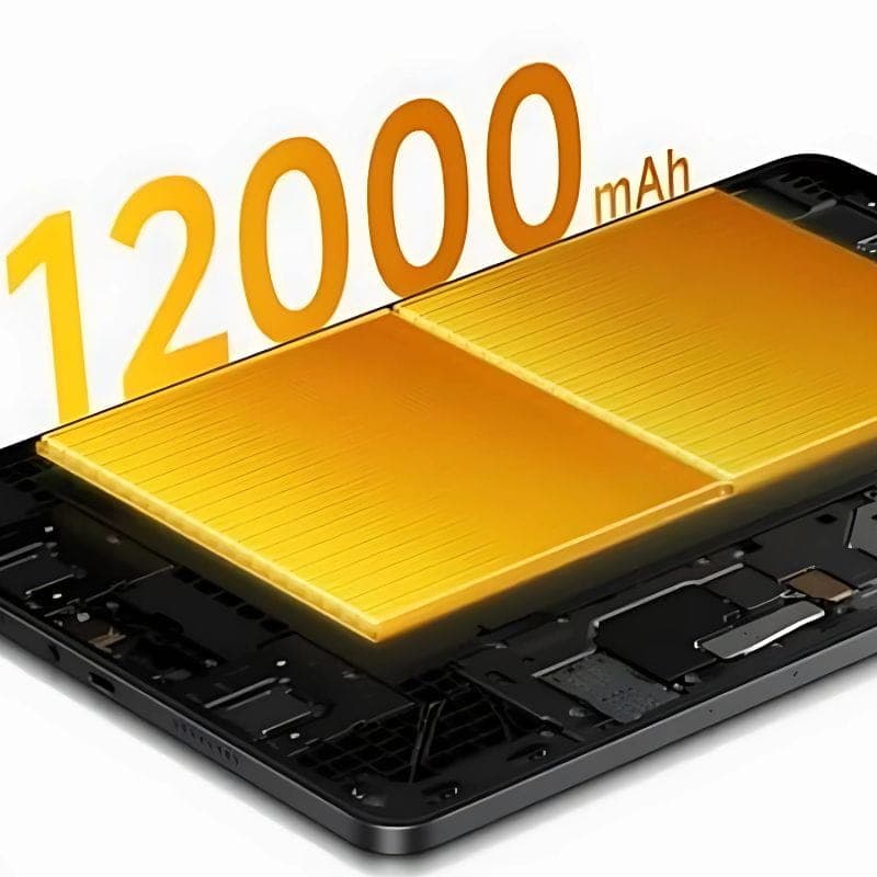 Xiaomi Redmi Pad 2 Pro 8GB/256GB Prateado, bateria