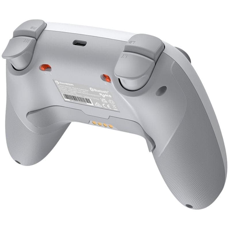 Mando inalámbrico GameSir Nova 2 Lite Blanco, imagen lateral trasera