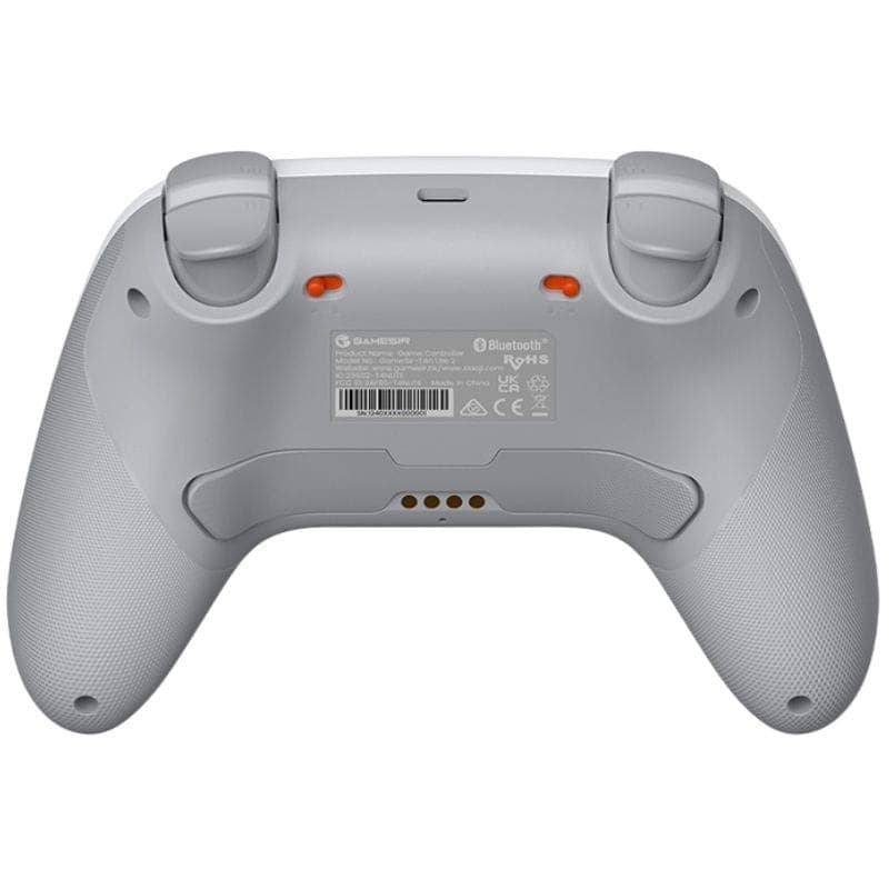 Mando inalámbrico GameSir Nova 2 Lite Blanco, imagen trasera