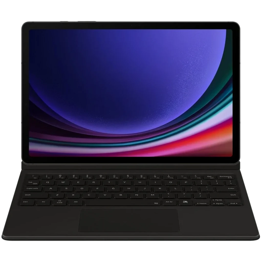 Étui avec Clavier et touchpad Samsung Galaxy Tab S10 Lite Noir, coque noire élégante avec clavier AZERTY rétroéclairé, large touchpad et support stable - Ítem