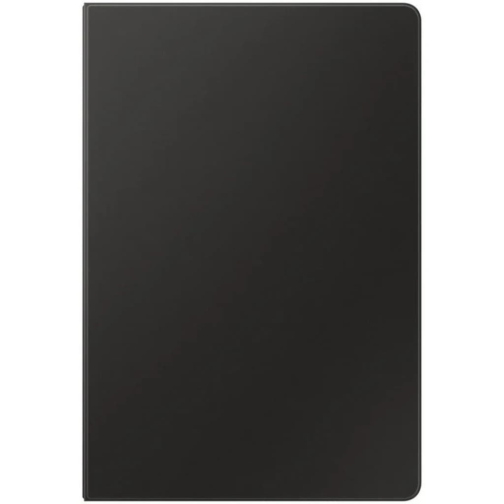 Capa preta minimalista para Galaxy Tab S10 Lite, acabamento liso, cantos arredondados e perfil fino que protege a frente do tablet com design elegante